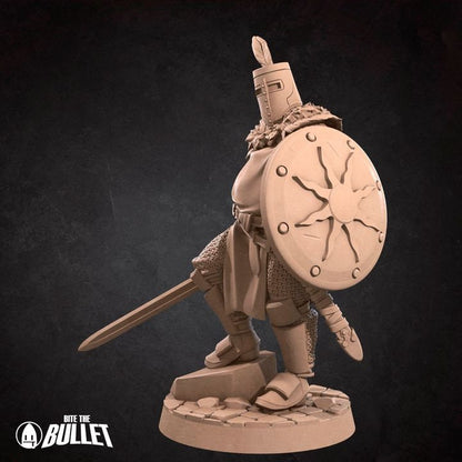 Sir Lawrence, the Knight of Sunlight - Unpainted Miniature