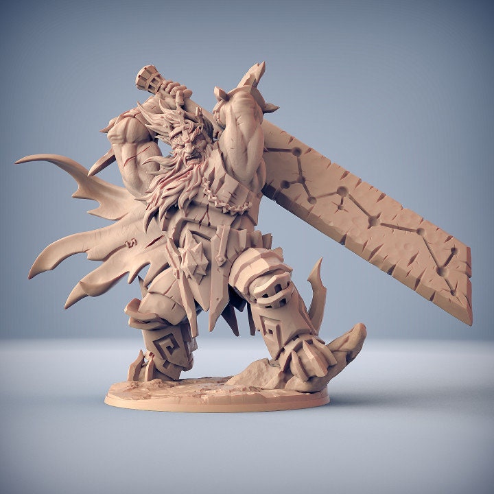 Vulkanion - Fire Giant - Unpainted Miniature