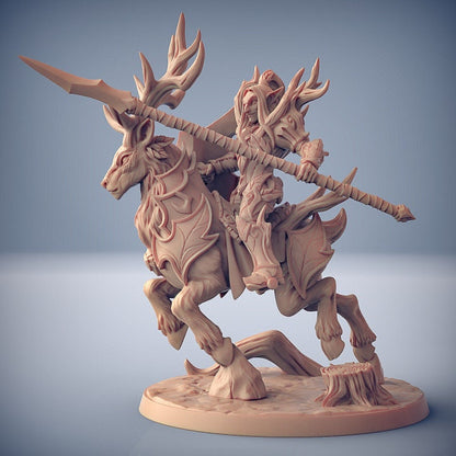 Stag Riders - Sylvan Knights - Unpainted Miniature