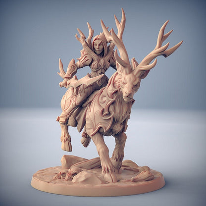 Stag Riders - Sylvan Knights - Unpainted Miniature