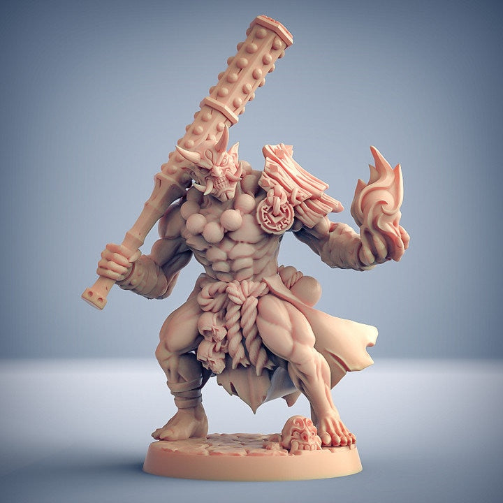 Oni Grunt - Pose A - Oni Clan Set - Unpainted Miniature