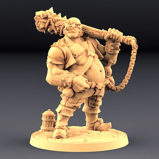 Dunn the Half Ogre - Troubles in Tavern Set - Unpainted Miniature