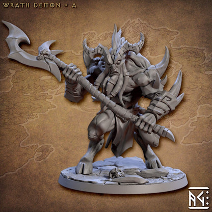 Wrath Demons - Abyss Demons Set - Unpainted Miniature