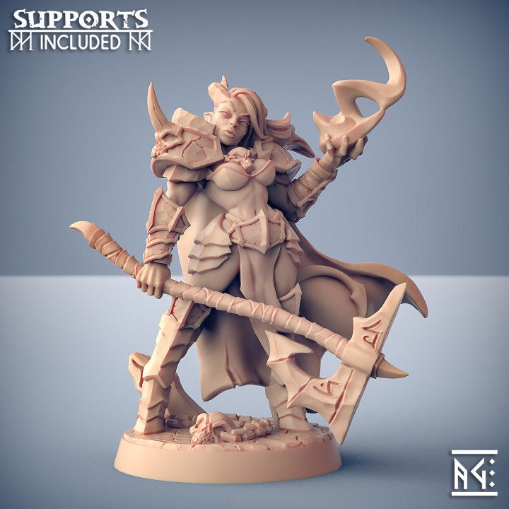 Diabolica the Eternal - Abyss Demon - Unpainted Miniature