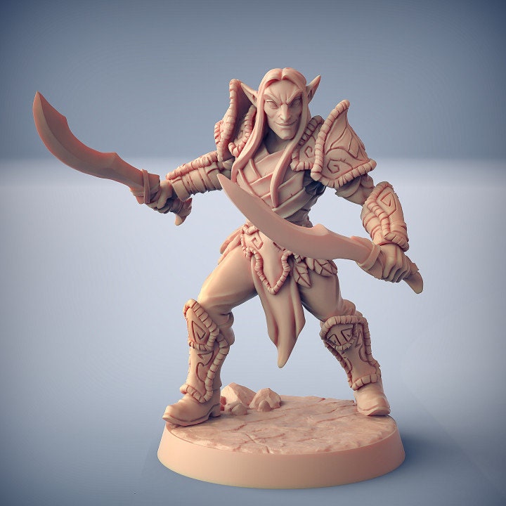 Deepwood Alfar - Pose B - Unpainted Miniature