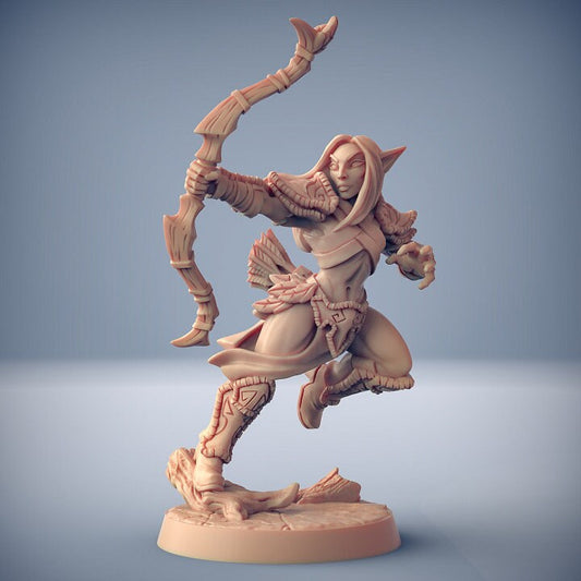 Deepwood Alfar - Pose C - Unpainted Miniature