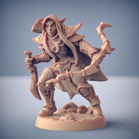 Deepwood Alfar - Pose F - Unpainted Miniature