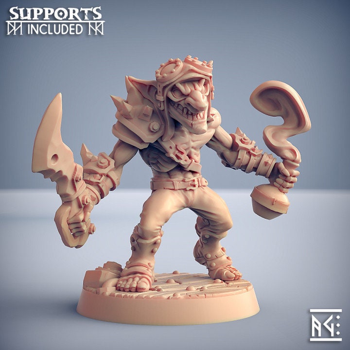 Sparksoot Goblin - Pose A - Unpainted Miniature