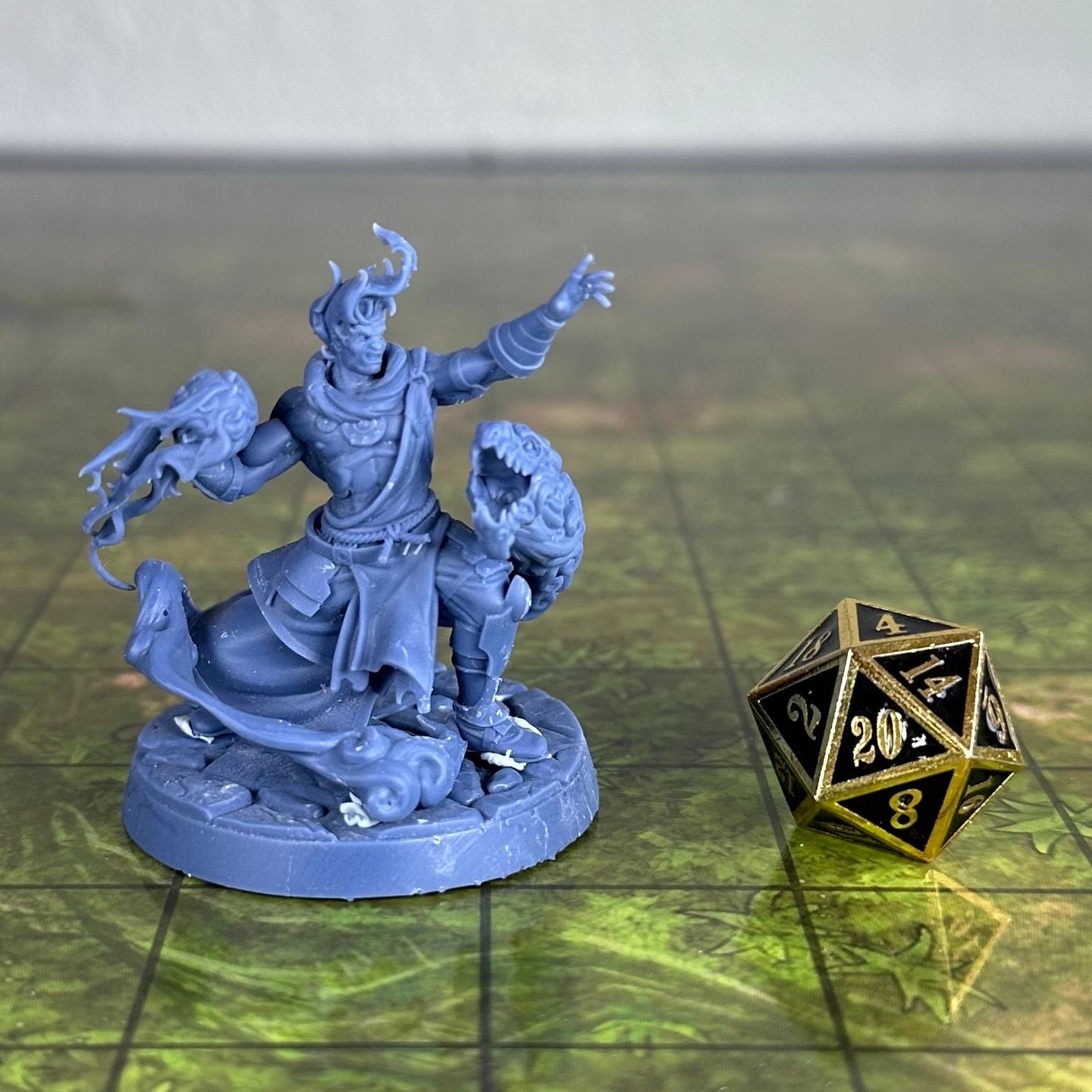 Fire Genasi - Unpainted Miniature