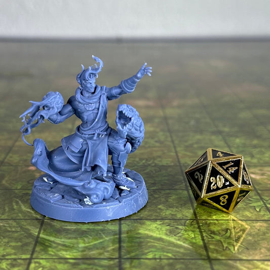 Fire Genasi - Unpainted Miniature