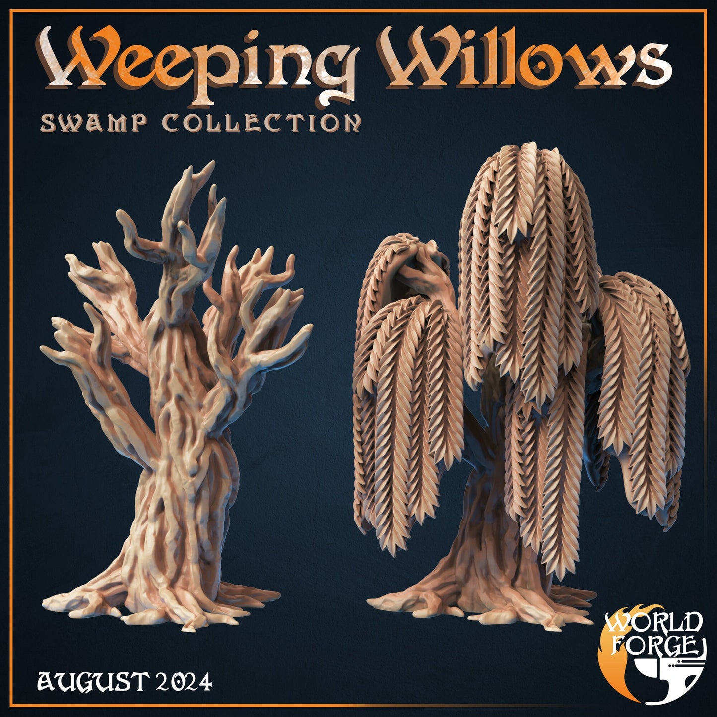 Willow Tree - Modular - Swamp Collection - Unpainted Miniature