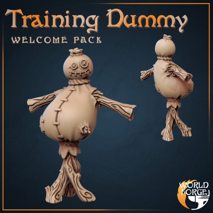 Training Dummy - Unpainted Miniature