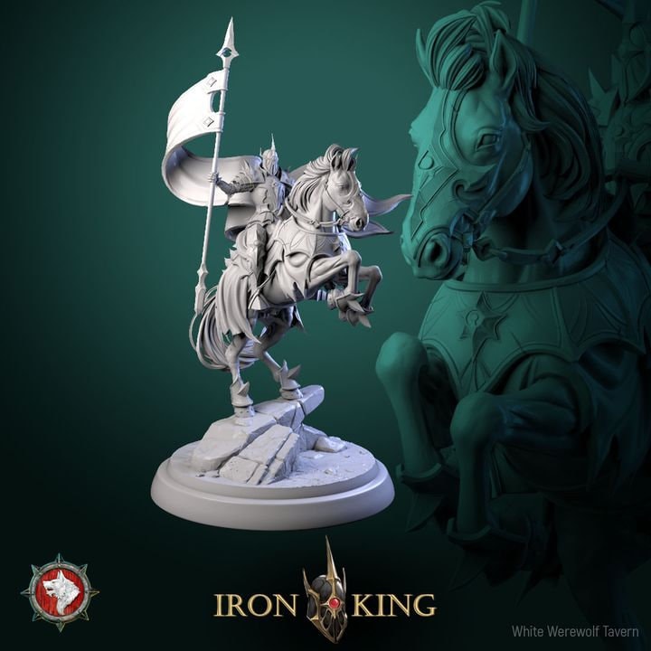 Iron King - Unpainted Miniature