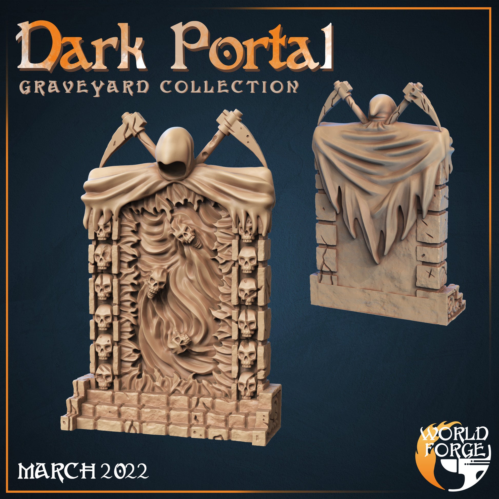 Dark Portal - Graveyard Collection - Unpainted Miniature