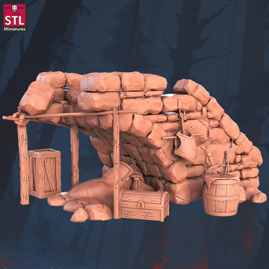 Bridge Stash - Unpainted Miniature