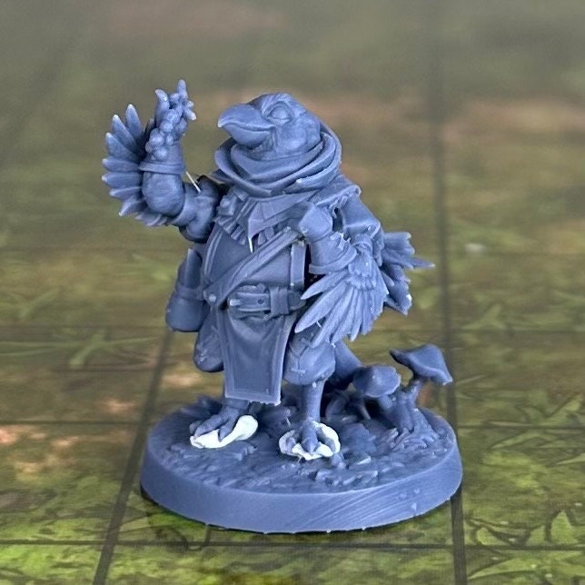 Berry, the Kenku Forager - Unpainted Miniature