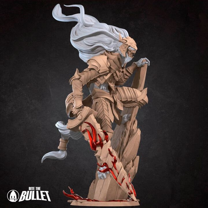 Malek, the Black Blade - Unpainted Miniature