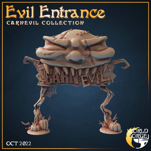 Entrance Sign - CarnEvil Collection - Unpainted Miniature