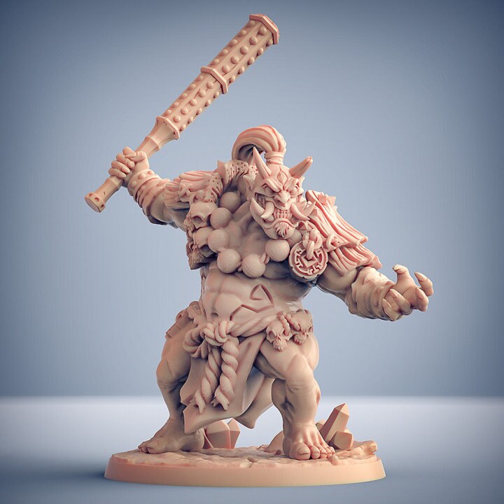 Kyojin Male - Oni Clan Set - Unpainted Miniature