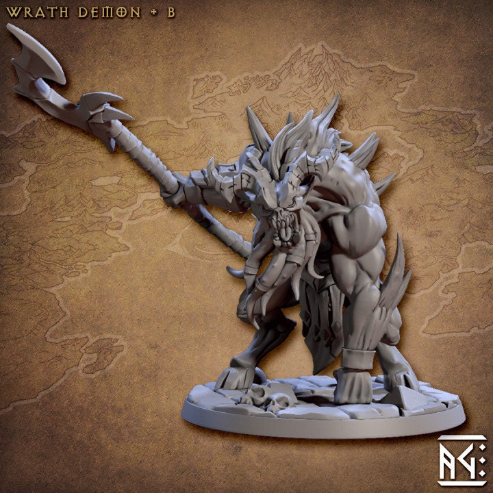 Wrath Demons - Abyss Demons Set - Unpainted Miniature