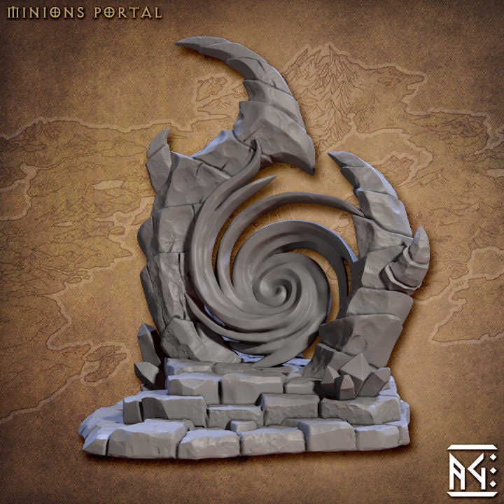 Abyssal Portal - 32mm Scale - Unpainted Miniature