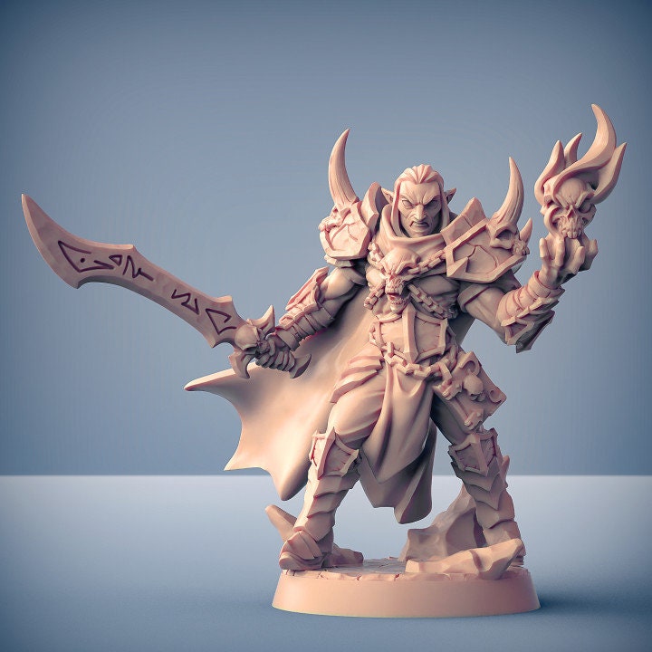 Ildamos Half Blood - Abyss Demon - Unpainted Miniature