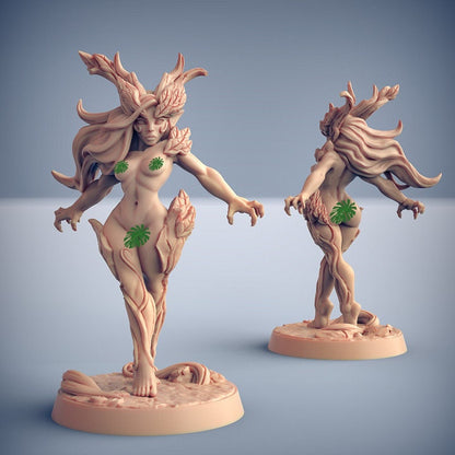 Aidreth Treeborn - Pinup - Deepwood Alfar Set - Unpainted Miniature