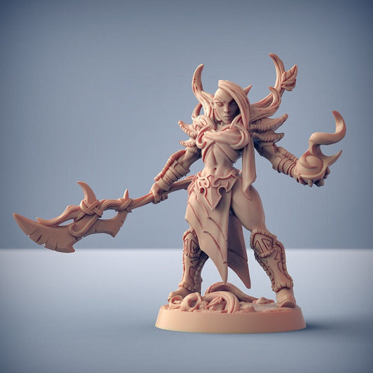 Endelshar Oakrage - Deepwood Alfar Set - Unpainted Miniature