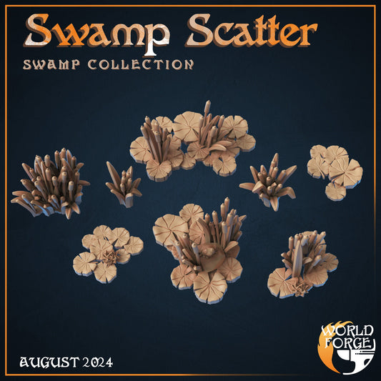 Swamp Plants - Swamp Collection - Unpainted Miniature