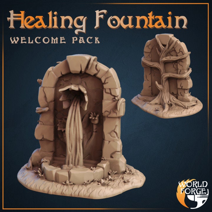 Fountain of Healing - Unpainted Miniature