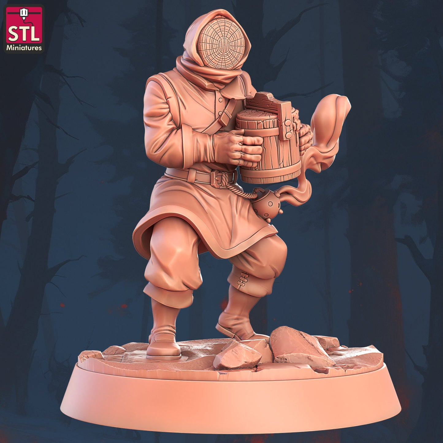 Beekeeper Set - Unpainted Miniature