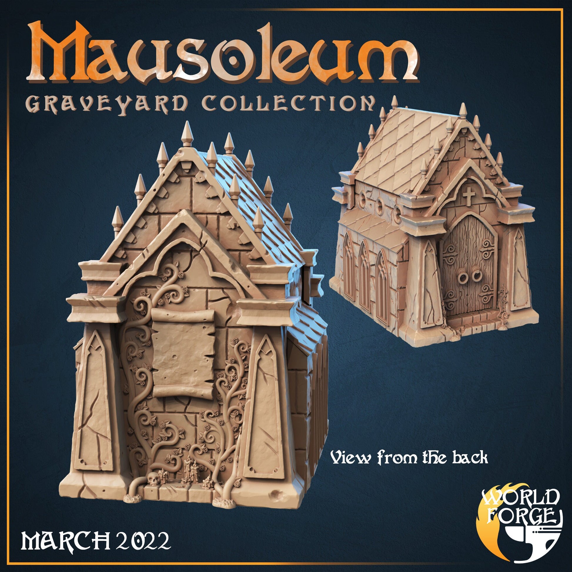 Mausoleum - Graveyard Collection - Unpainted Miniature