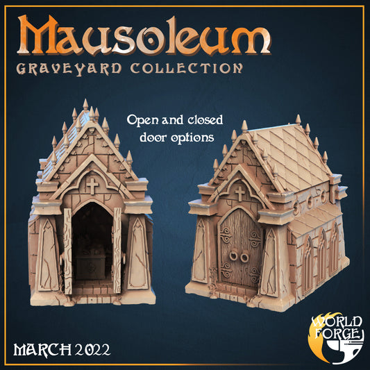 Mausoleum - Graveyard Collection - Unpainted Miniature