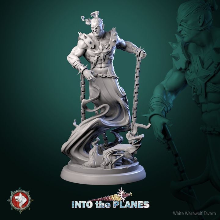 Djinni - Into the Planes Set - Unpainted Miniature