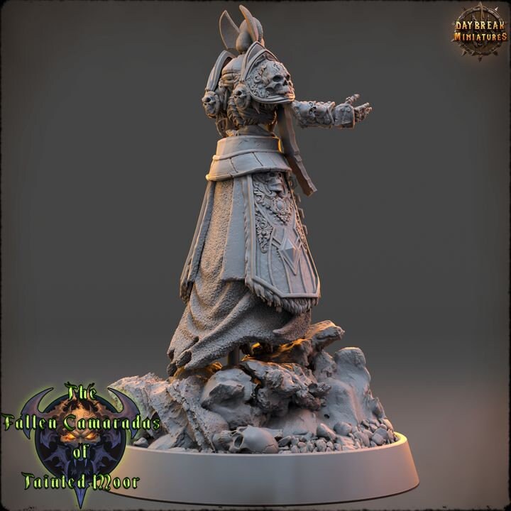 Deathpriest - The Fallen Camaradas of Tainted Moor - Unpainted Miniature