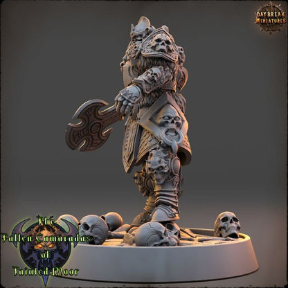 Spectral Overseer - The Fallen Camaradas of Tainted Moor - Unpainted Miniature