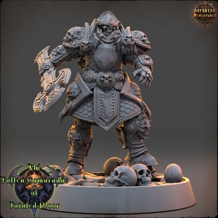 Spectral Overseer - The Fallen Camaradas of Tainted Moor - Unpainted Miniature