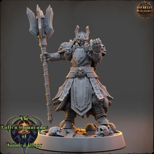 Bone Warden - The Fallen Camaradas of Tainted Moor - Unpainted Miniature