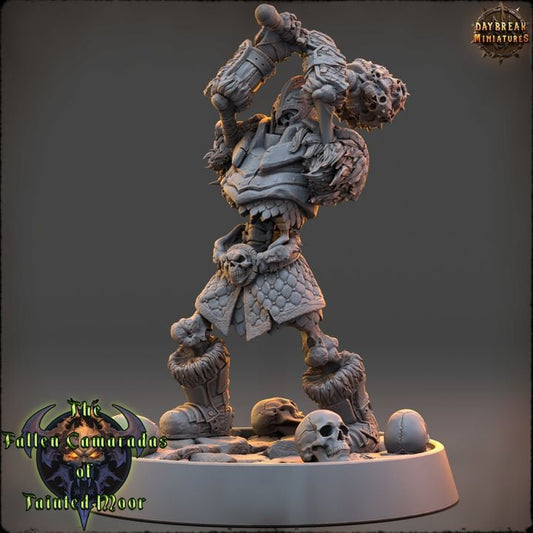 Captain Skullrend - The Fallen Camaradas of Tainted Moor - Unpainted Miniature