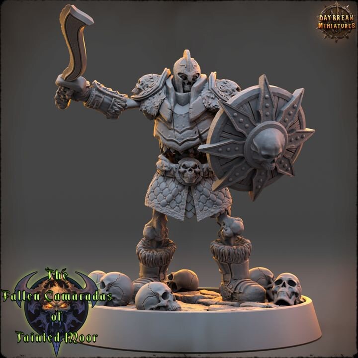 Grandmaster Rot - The Fallen Camaradas of Tainted Moor - Unpainted Miniature