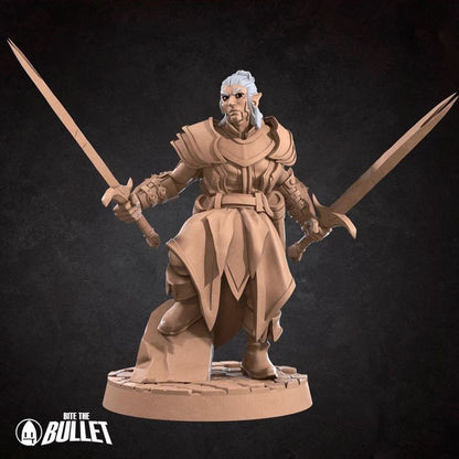 Drow Weapon Master - Unpainted Miniature