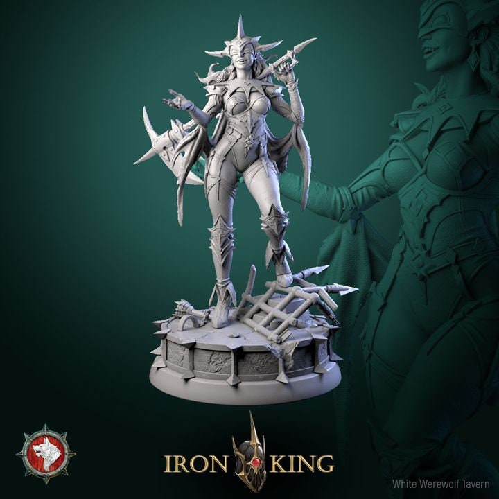 Zu, the Iron Lady - Unpainted Miniature