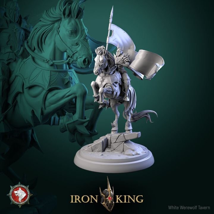 Iron King - Unpainted Miniature