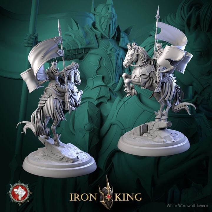 Iron King - Unpainted Miniature