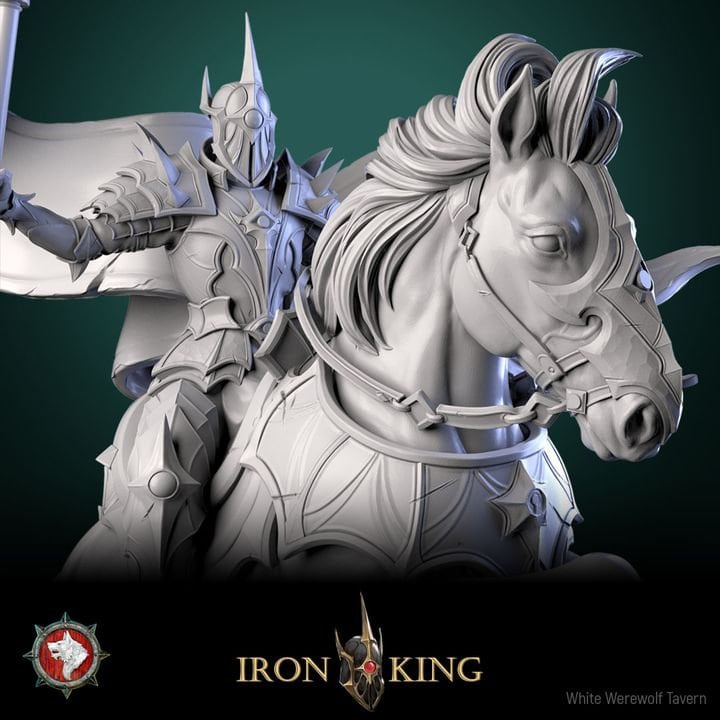 Iron King - Unpainted Miniature