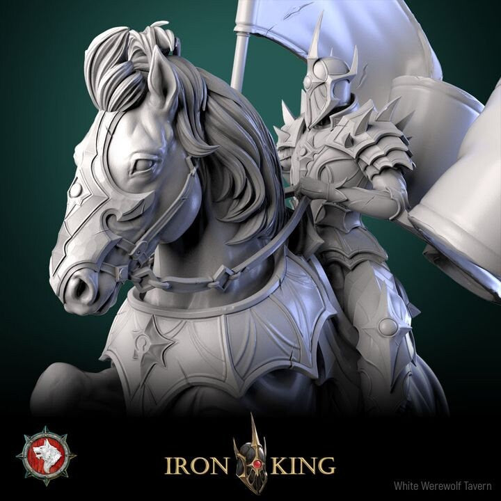 Iron King - Unpainted Miniature