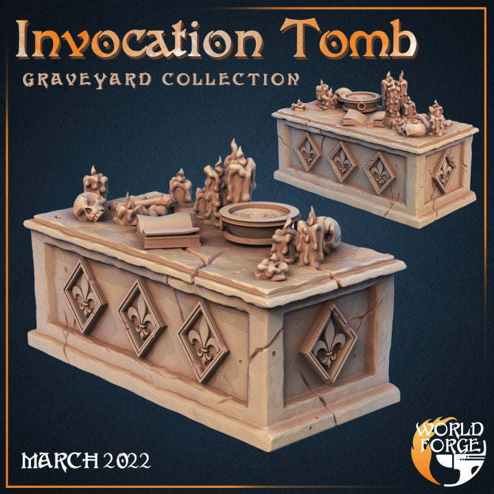 Burial Tombs - Graveyard Collection - Unpainted Miniature