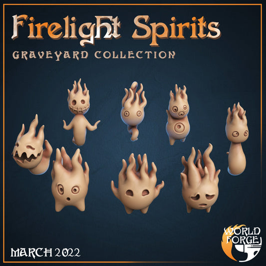 Firelight Spirits - Graveyard Collection - Unpainted Miniature