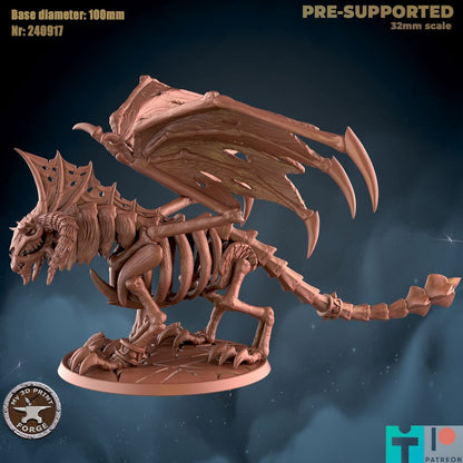 Undead Dragon - Unpainted Miniature