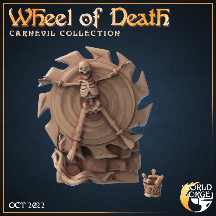 Wheel of Death - CarnEvil Collection - Unpainted Miniature